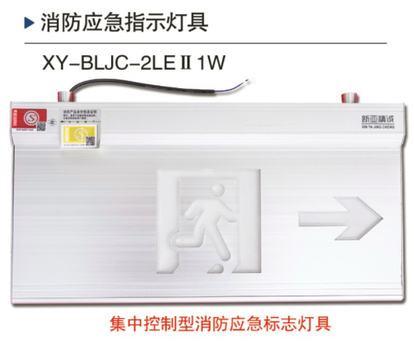 集中电源集中控制型消防应急标志灯具-吊挂式